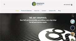 Desktop Screenshot of gographicsoutput.com